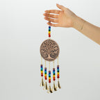 Tree of Life Wind Chime with Chakra Beads, 10x36cm – view 3