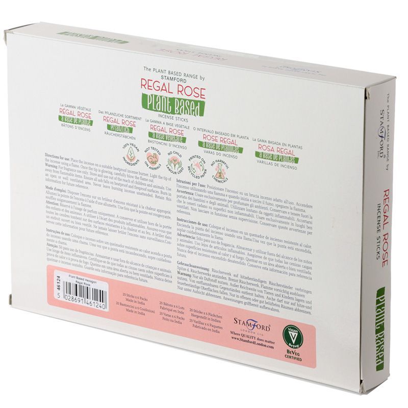 Stamford Regal Rose Plant Based Incense Sticks – view 2