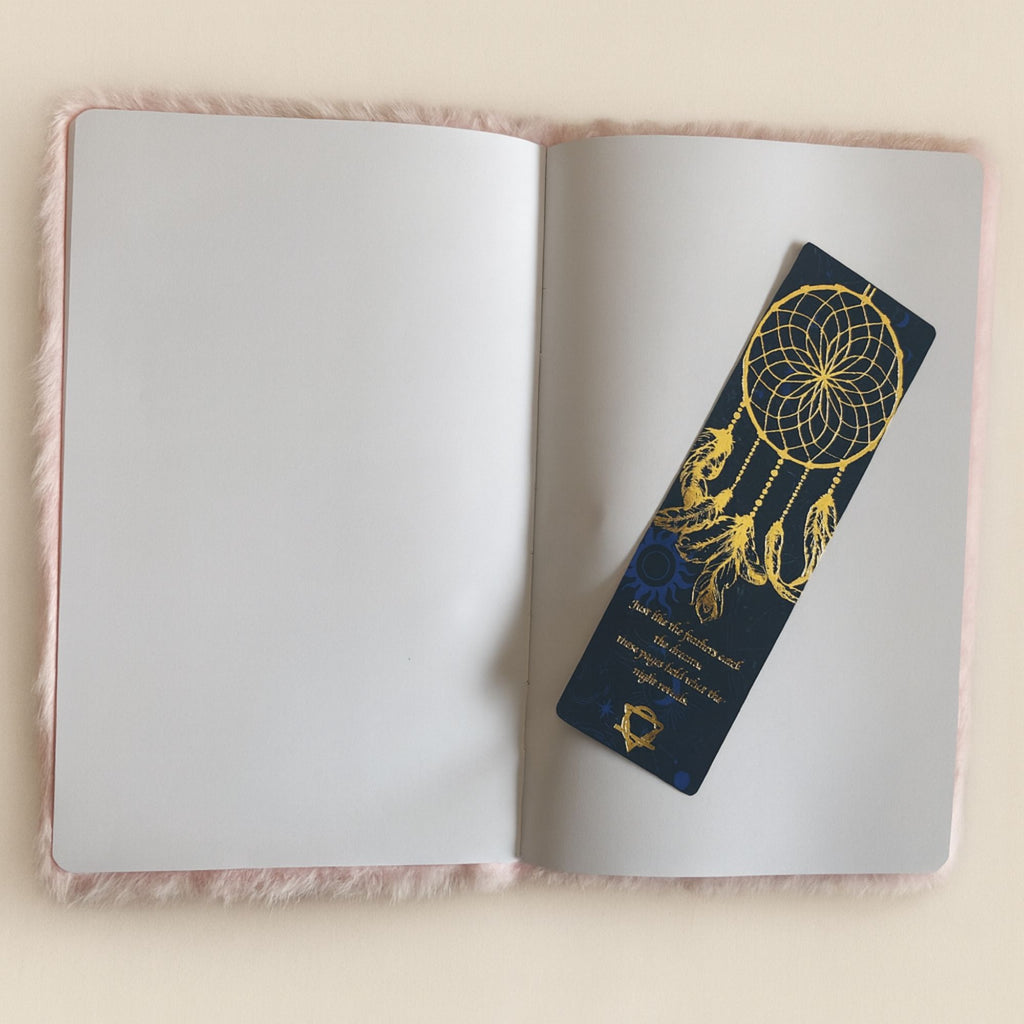 Pink Faux-Fur Dream Journal, Before I Forget, 80 Pages – view 2