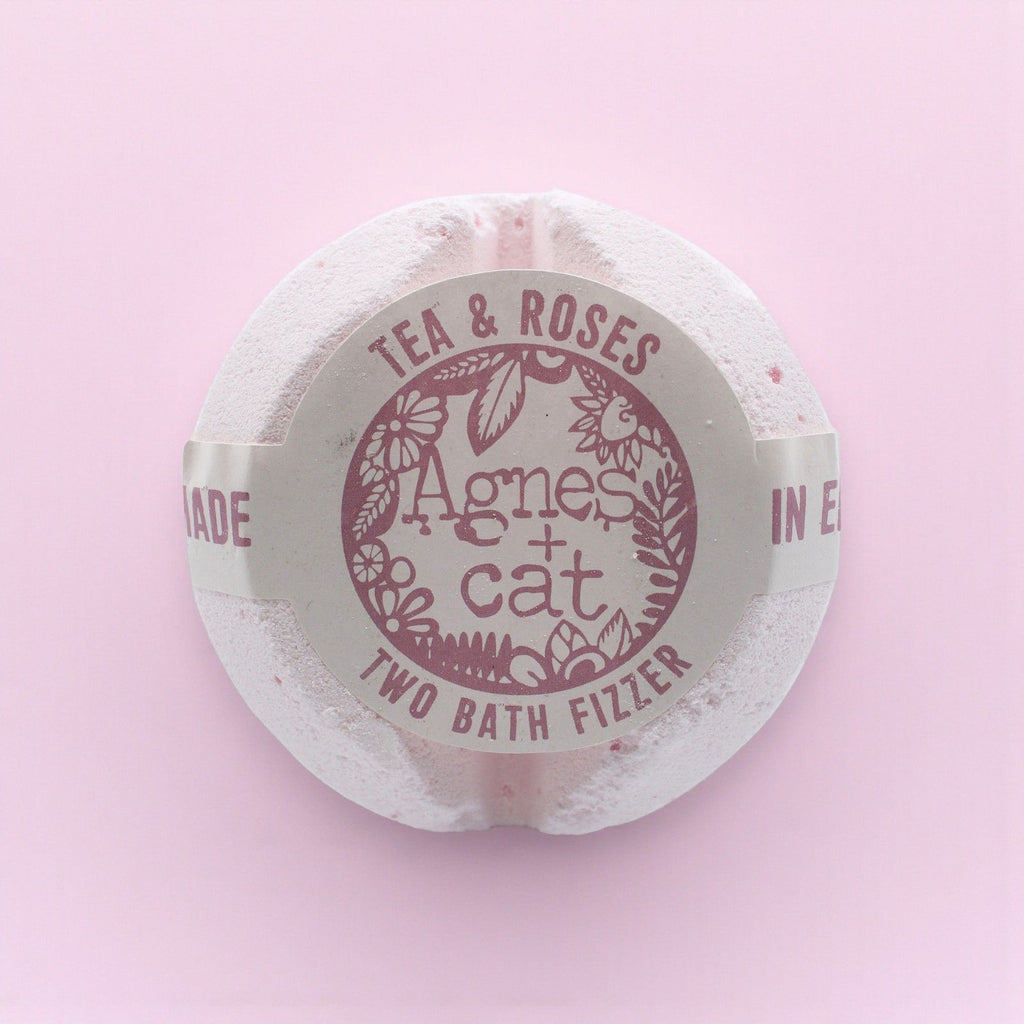 Agnes + Cat Bath Fizzer - Tea & Roses