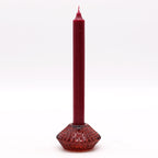 Set of 2 Flower Flip Candle Holders - Vampire Red – view 3