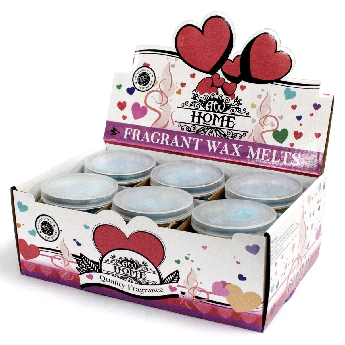 Soy Wax Melts Jar - Nagchampa, 16 Hearts