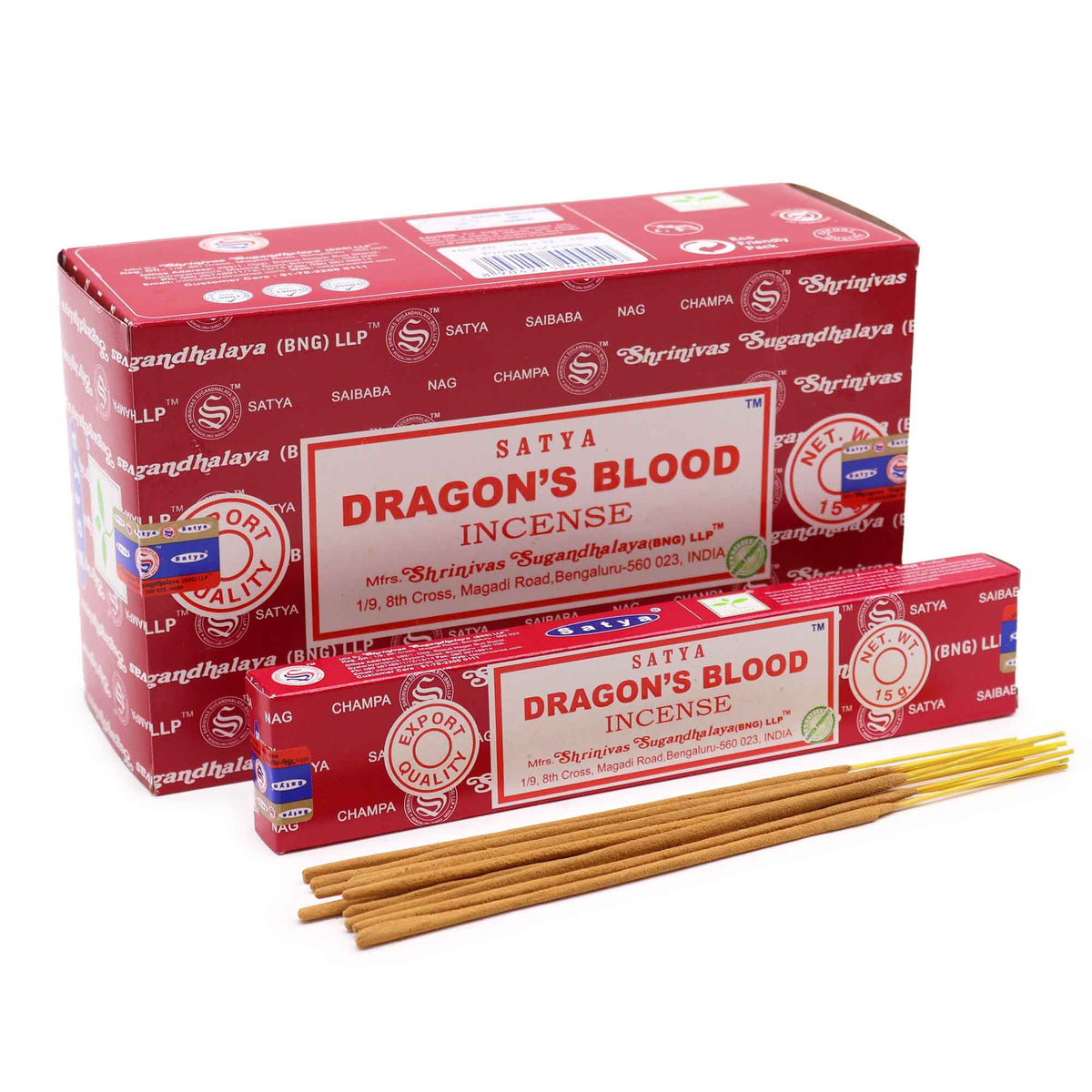 Satya Dragon's Blood Incense Sticks – view 3