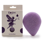 Teardrop Konjac Sponge - Lavender