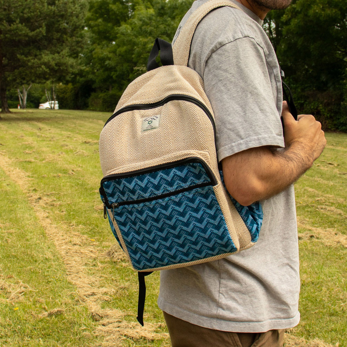 Standard Kathmandu Backpack - Dhaka Design (34x27x10cm) – view 9