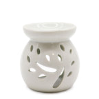 Small Classic White Oil Burner - Tree Cut-out – view 2