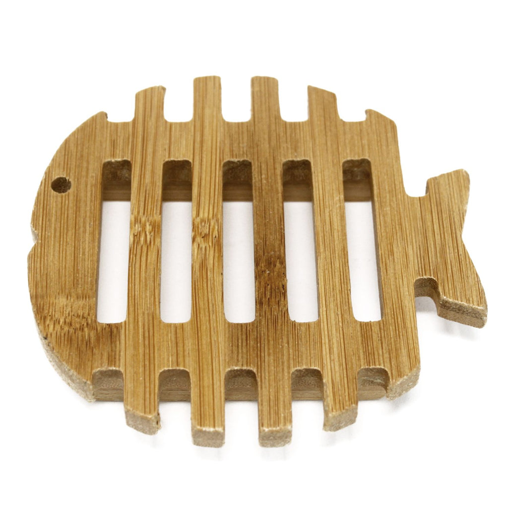 Hemu Wood Soap Dish - Fish – view 3