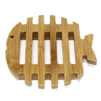 Hemu Wood Soap Dish - Fish – view 3