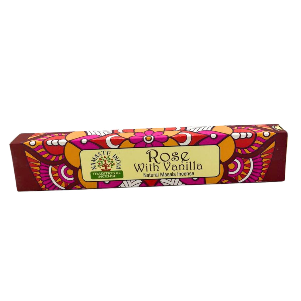 Namaste Mandala Masala Incense - Rose with Vanilla – view 2