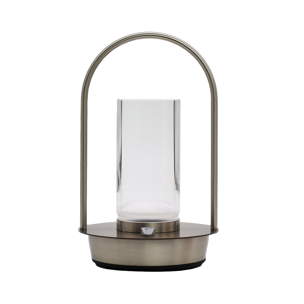 Touch Lamp, Crystal Lantern Shape, USB-C Rechargeable – view 5