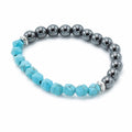 Faceted Gemstone Bracelet - Turquoise