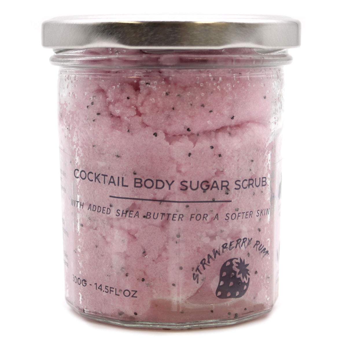 Fragranced Sugar Body Scrub - Strawberry Rum – view 3