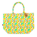 Big Bright Bag - Coy Carp Print, Yellow Green Orange