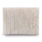 White Onyx Ridged Soap Dish – view 2