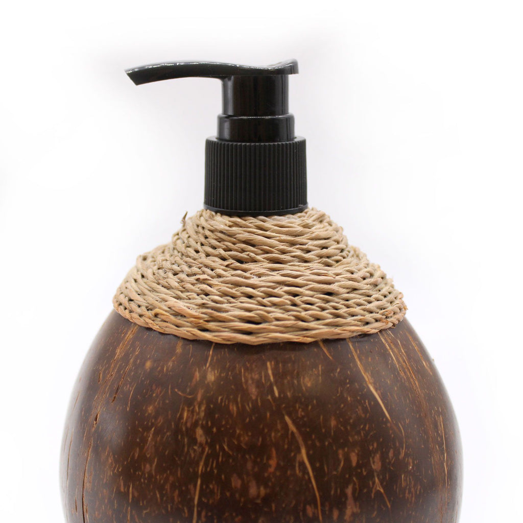 Natural Coconut Wood Soap Dispenser 150ml – view 5
