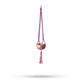 Macrame Plant Hanger for Medium Pots - Pastel, Living Room