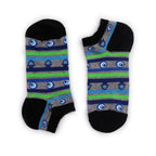 Hop Hare Bamboo Low Trainer Socks - Evil Eye & Hamsa – view 2