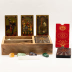 Three Section Tarot Box with Card Holder – view 2
