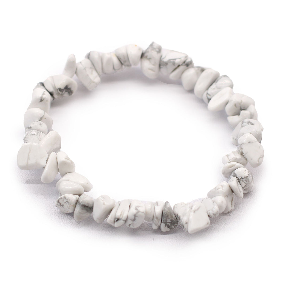 White Jasper Gemstone Bracelet Bath Bomb – view 5