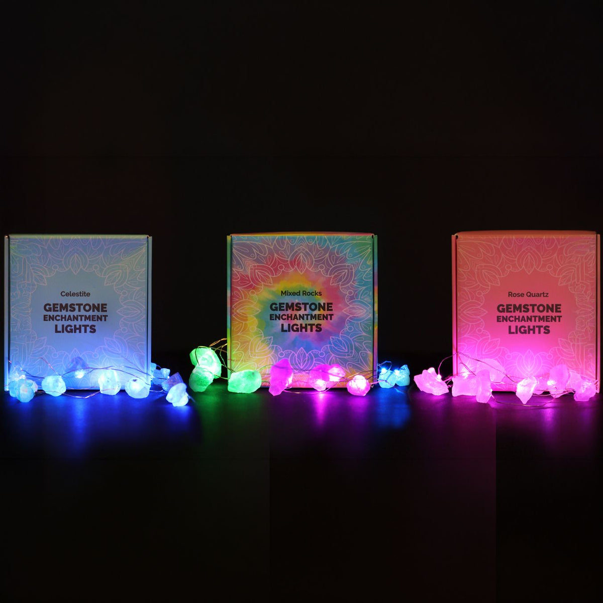 Rose Quartz Gemstone Enchantment Lights – view 3