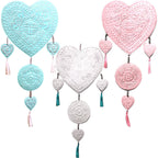 Bali Aluminium Wall Mobile - Hearts – view 2