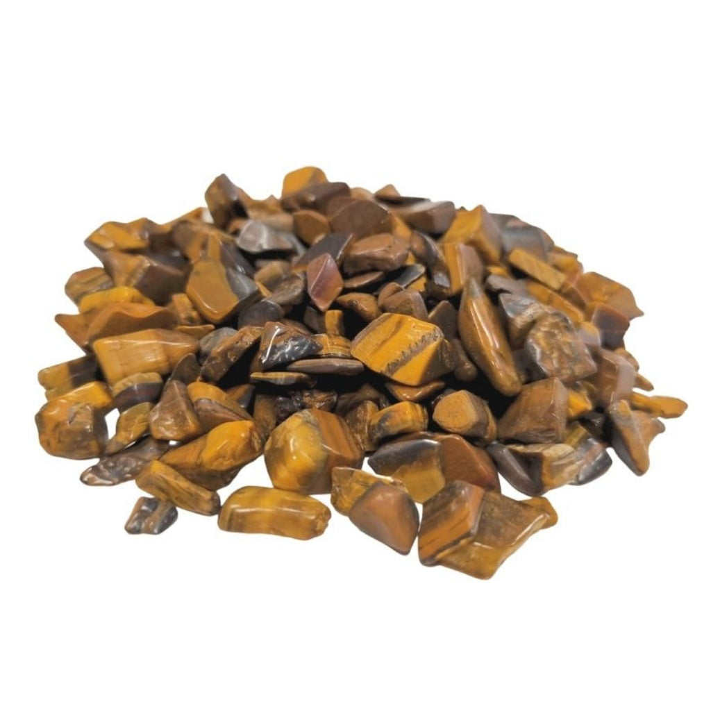 Tiger Eye Gemstone Chips - 1kg Bulk Bag – view 3