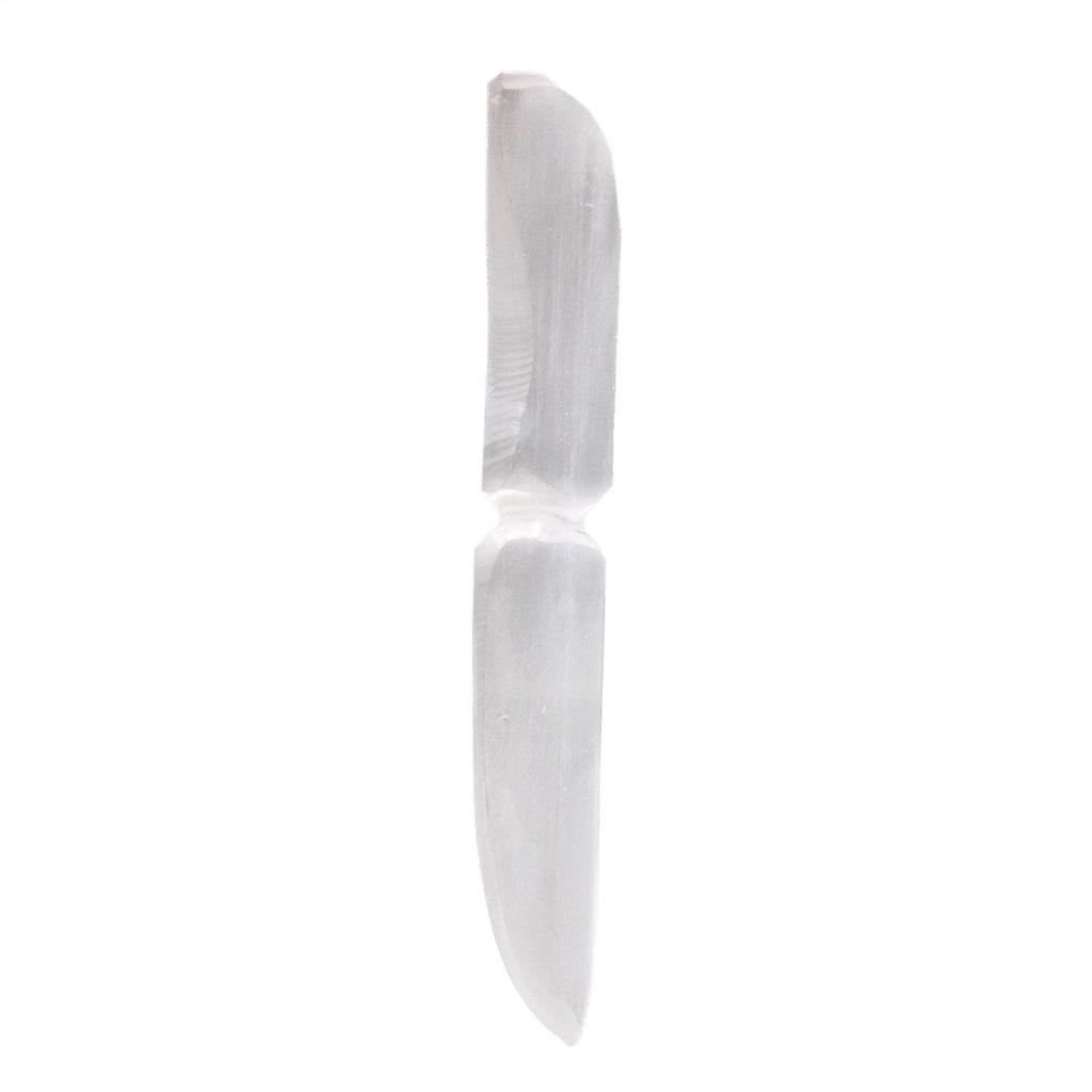 Selenite Ritual Knife, Classic Handle, 20cm – view 7