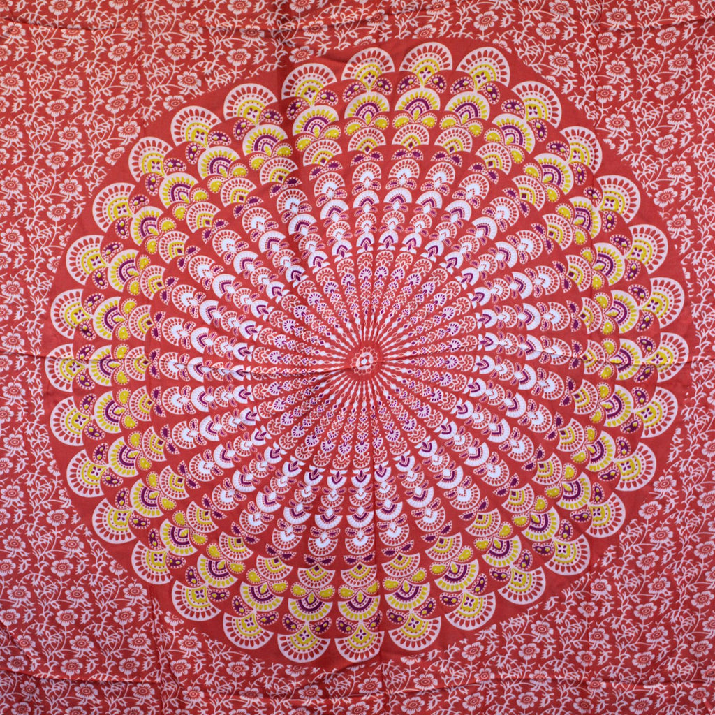 Pink Rose Mandala Sarong – view 3