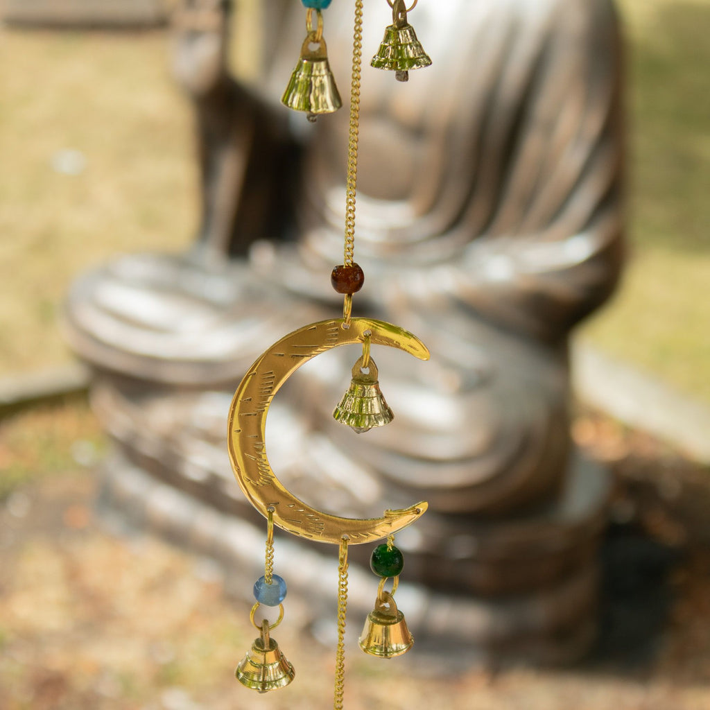 Moon Drop Wind Chime - 10 Bells, 6.5x63cm – view 3
