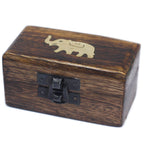 Small Mango Wood Pill Box