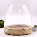 Medium Terrarium, Natural Tung Wood, 15x15cm