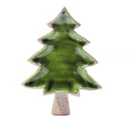 Green Enamel Tree Wooden Bowl - 25 x 19 cm – view 10