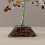 Multi Gemstone Tree with Orgonite Base - 160 Stone – view 3