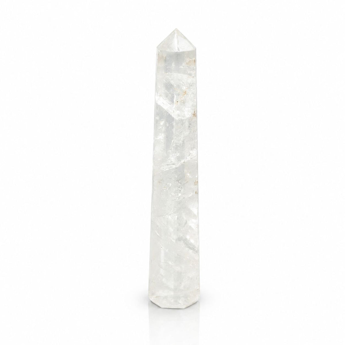 Rock Crystal Six Face Obelisk Point, approx 17cm – view 6
