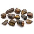 Variegated Tiger's Eye Medium Tumble Stones - Bag of 12