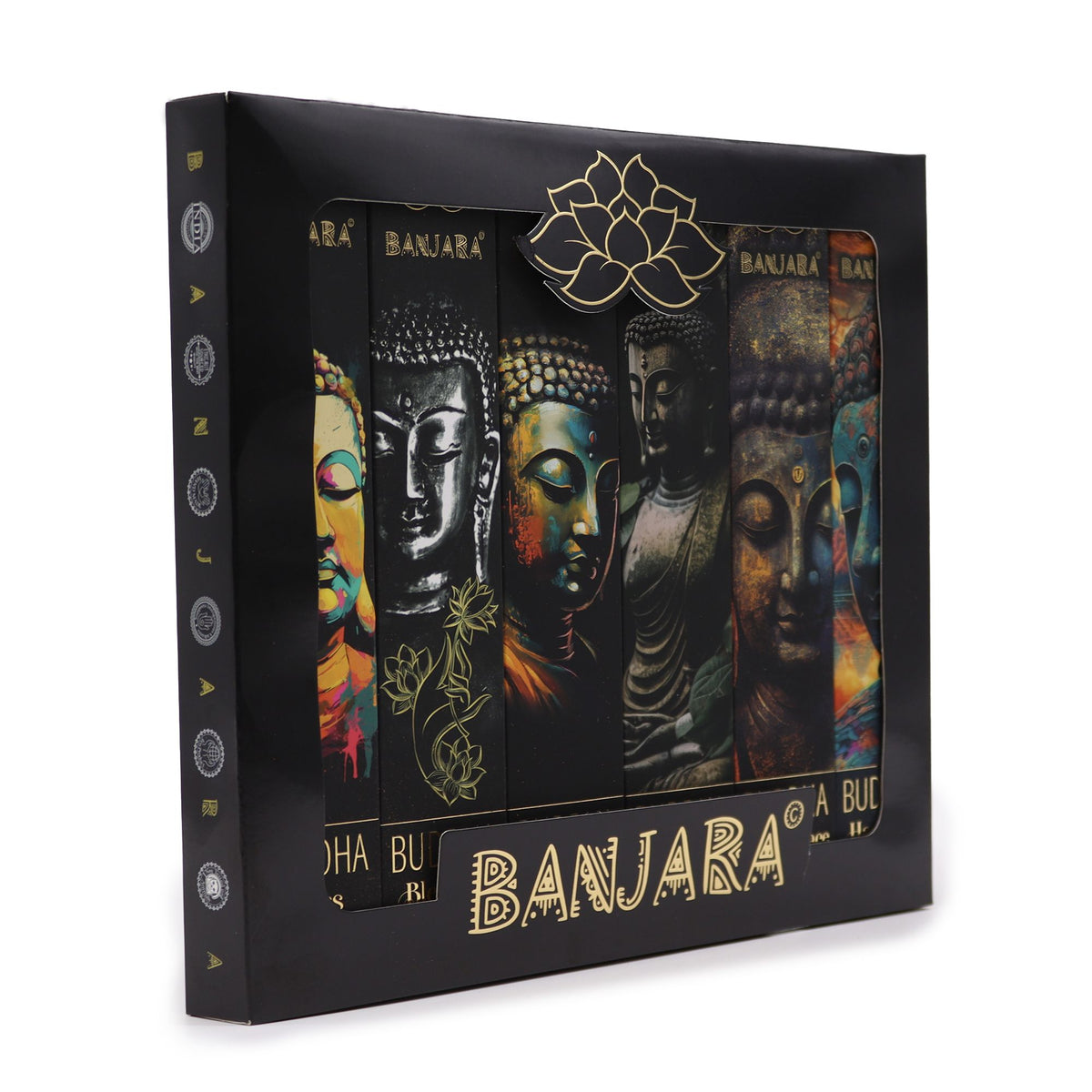 Banjara Buddha Incense Boxed Gift Set - 6 Assorted – view 3