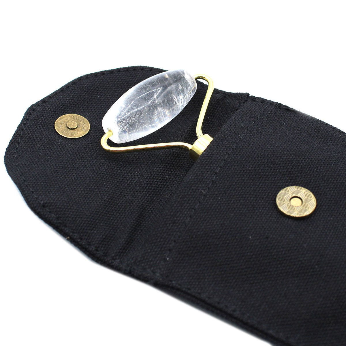 Gemstone Face Roller - Rock Quartz – view 3