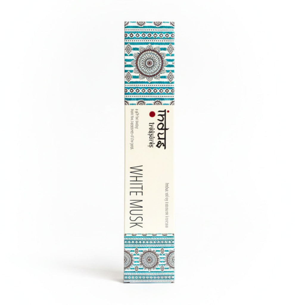 Indus Treasures White Musk Incense Sticks 15g – view 2