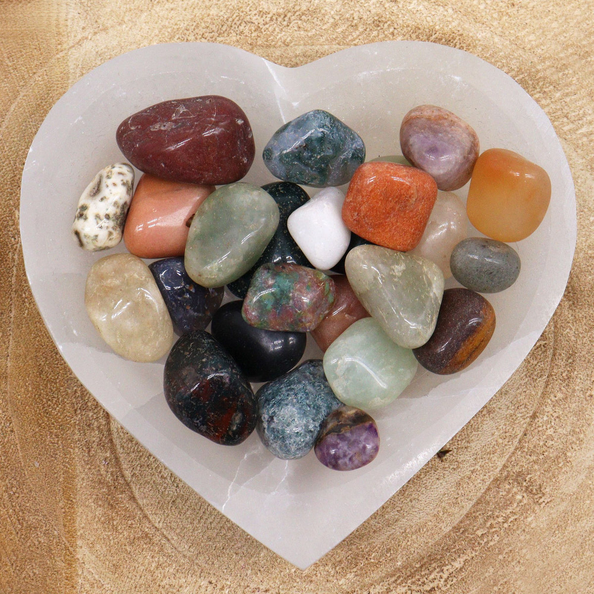 Mixed Agate Stones - 1kg Bulk Pack, 20-30mm – view 2