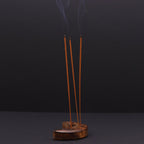 Moon Zodiac Sign Incense Burner, Engraved Brass – view 13