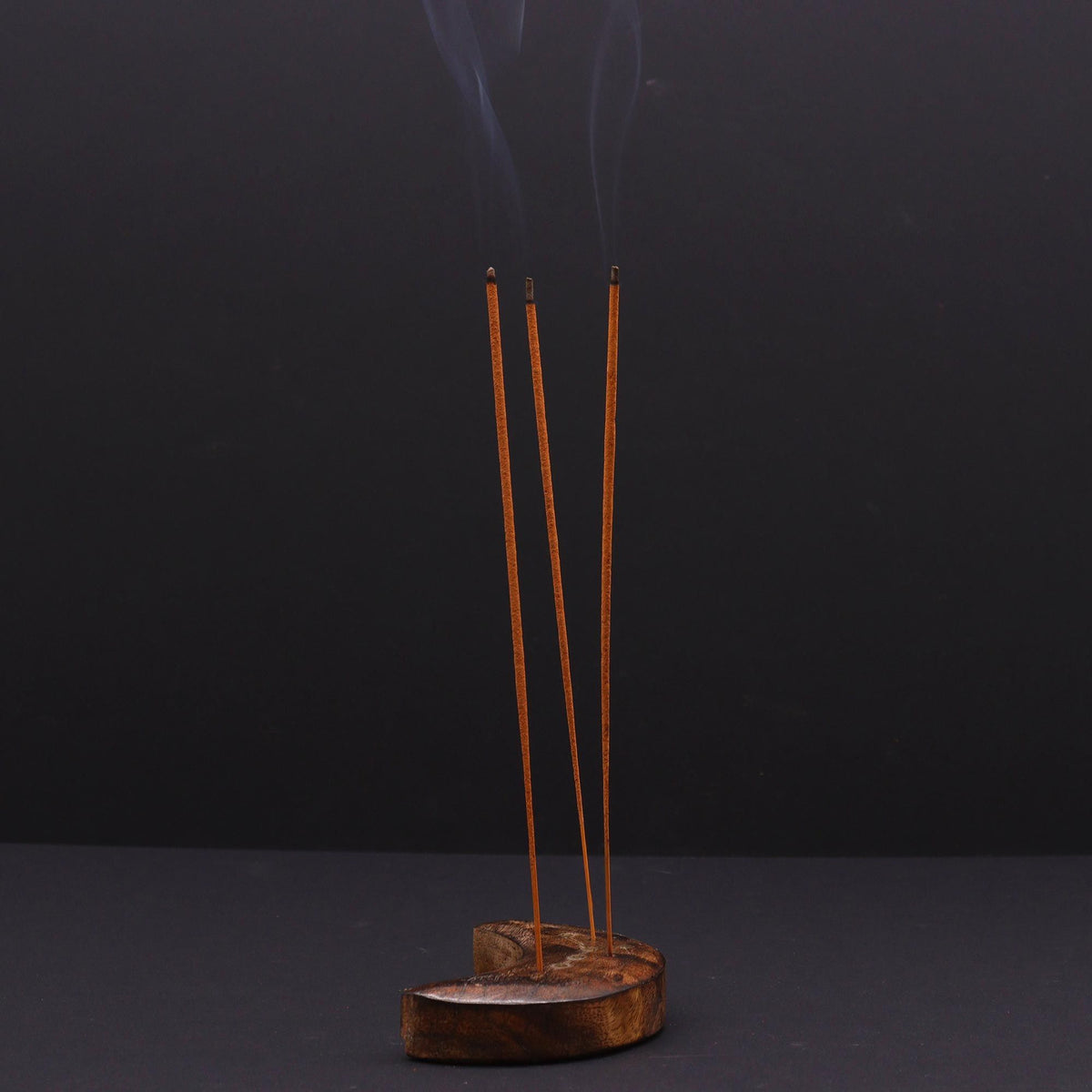 Moon Zodiac Sign Incense Burner, Engraved Brass – view 13