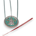 Green Buddha Incense Stick Holder 10cm
