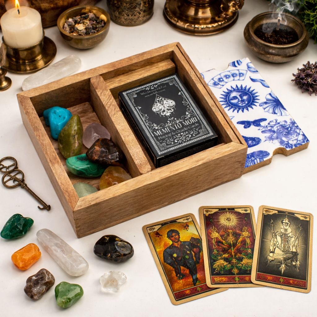 Triple Moon Tarot Box with Card Holder – view 6