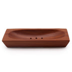 Mahogany-Style Soap Dish - Rectangle – view 2