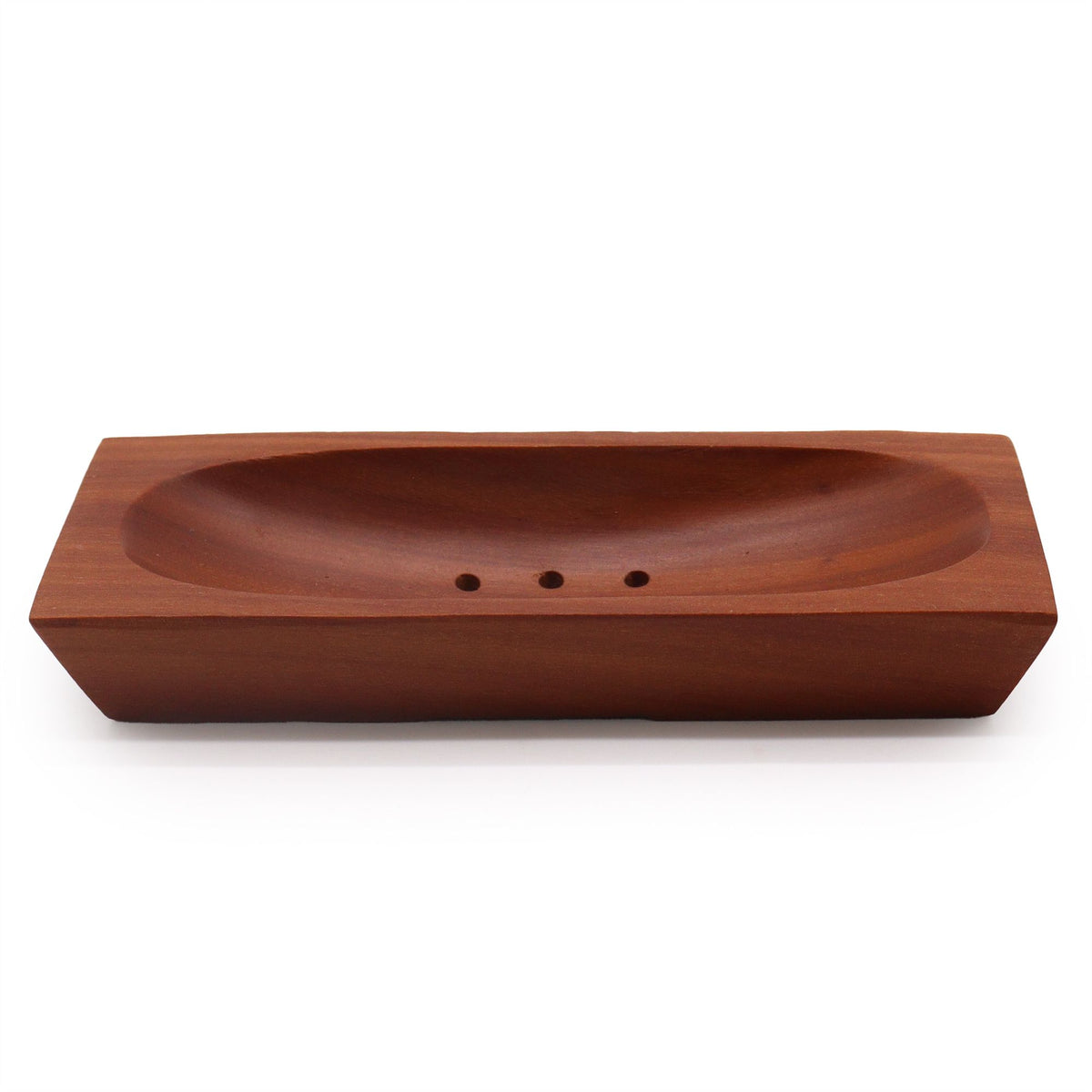Mahogany-Style Soap Dish - Rectangle – view 2