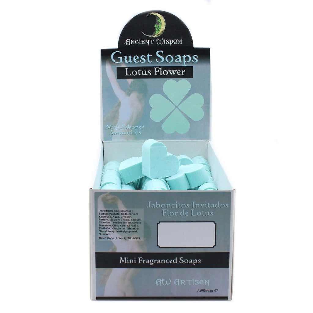 Heart Guest Soaps - Lotus Flower - Pack of 10 – view 2