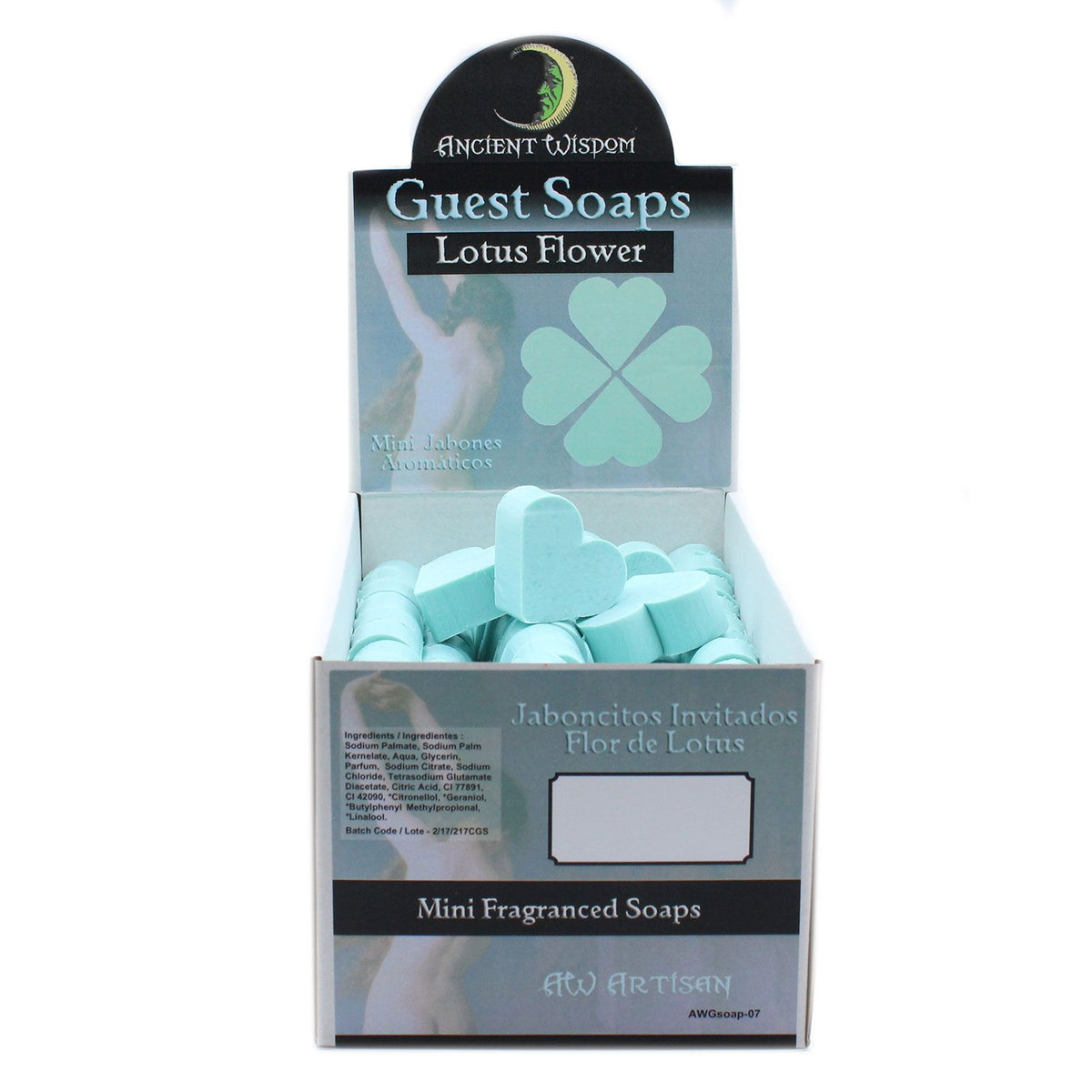 Heart Guest Soaps - Lotus Flower - Pack of 10 – view 2