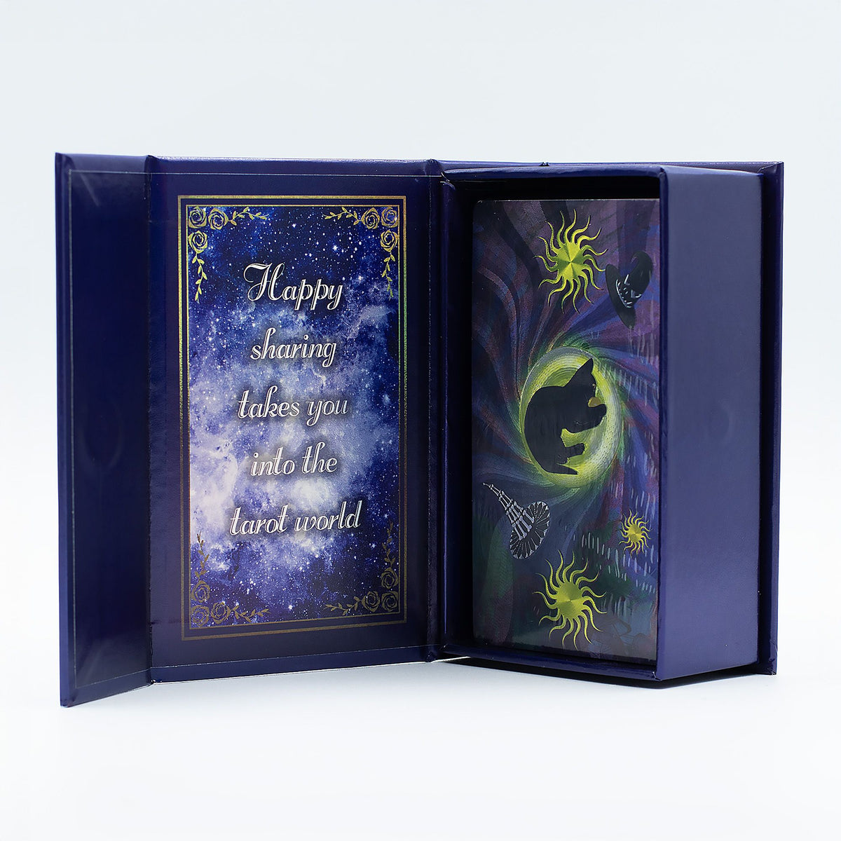 Purple Foil Witch Tarot Card Set with Guidebook – view 2