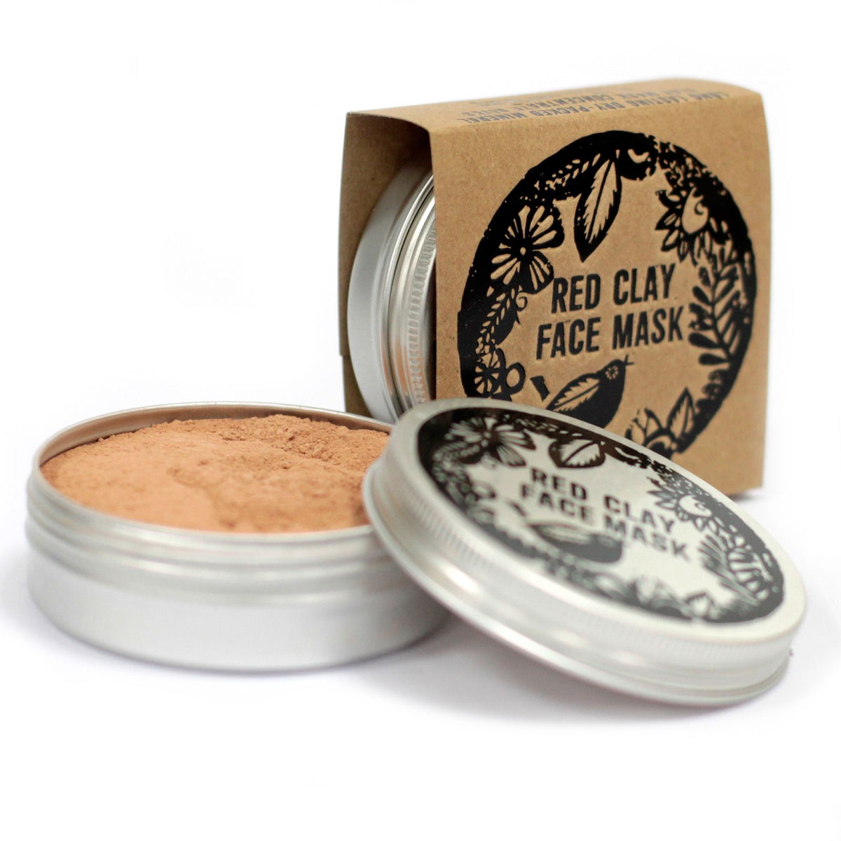 Agnes + Cat Red Clay Face Mask – view 2