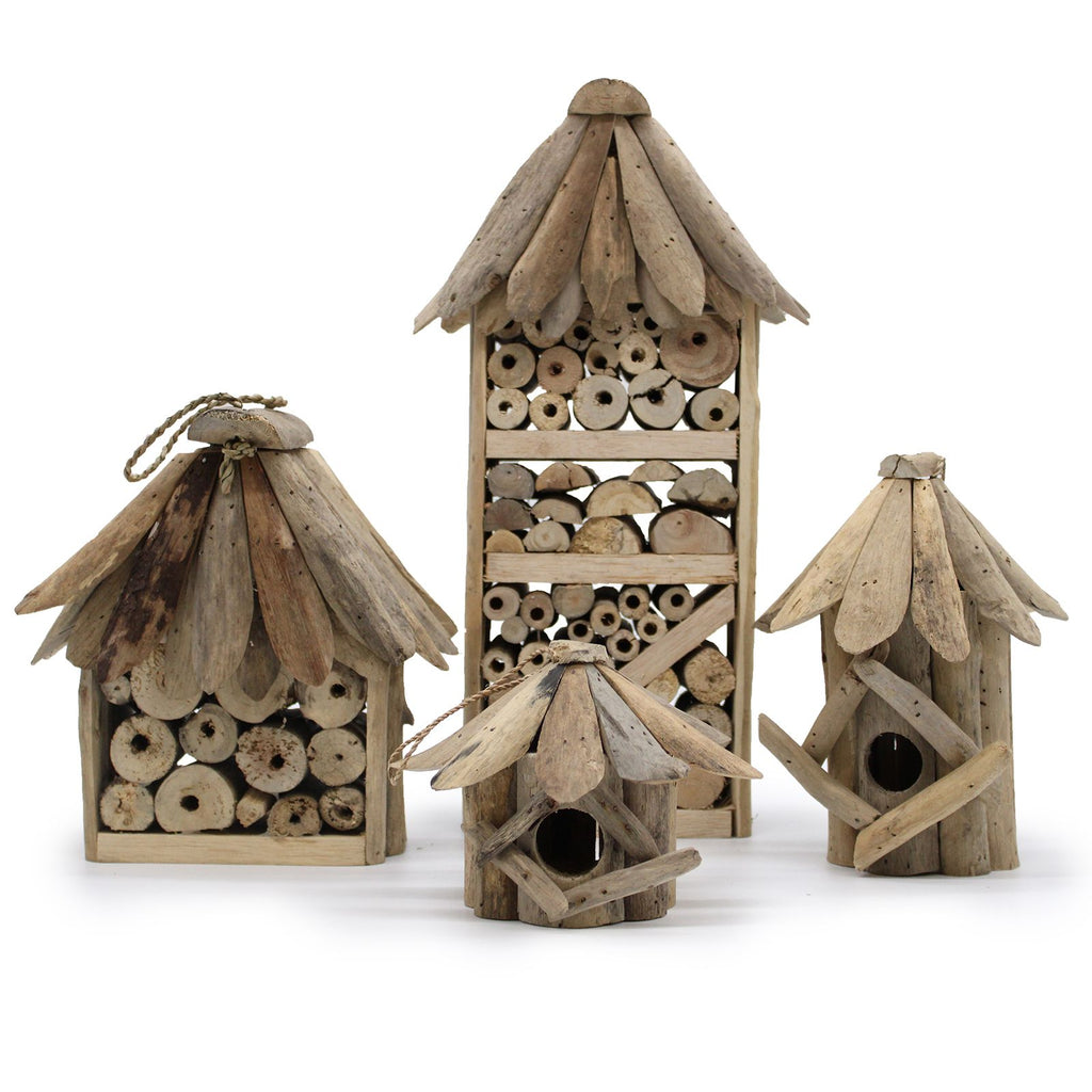 Recycled Driftwood Bee and Insect House – view 4